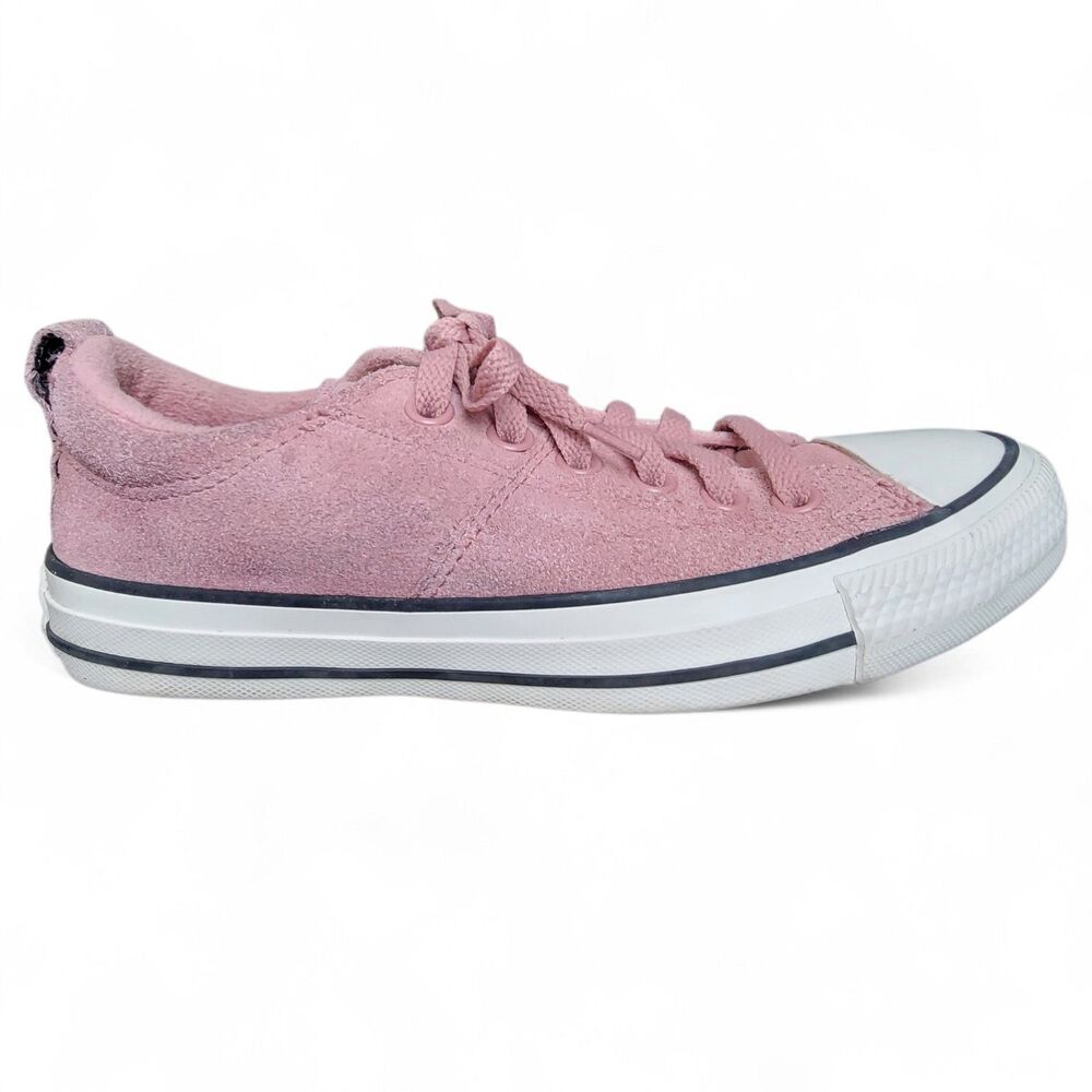 Converse CTAS Madison Ox Sneakers Women's Size 7 Pink Suede Shoes Y2K Indie Punk - Picture 7 of 12